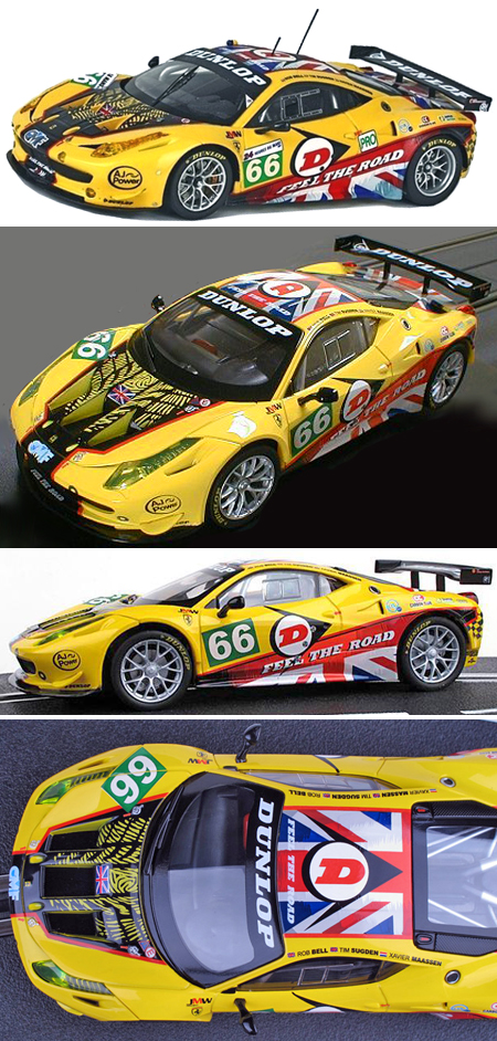 Carrera 27399 Ferrari 458 GT2, JMW #66, 2011