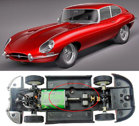 Ninco 50579 Jaguar E-type (XKE) coupe