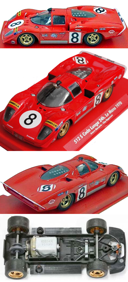 Fly 707102 Ferrari 512S Coda Lunga, #8, 1970