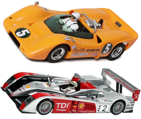 EDSET-29 McLaren M6A & Avant Slot Audi R10 2-car pack 