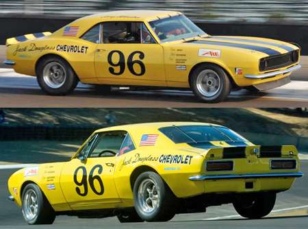 Pioneer P041 68 Camaro, #96 yellow