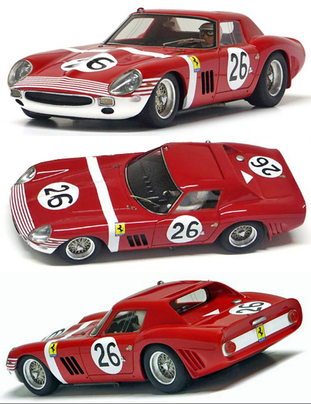 Racer SL12B Ferrari 250 GTO, Reims 12 hr. 1964 #26