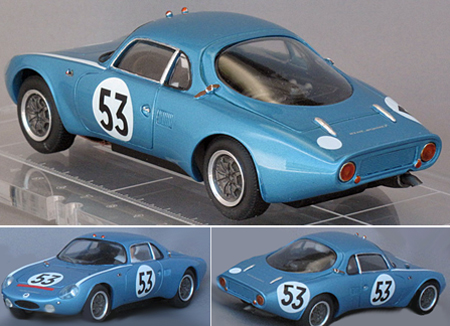 GM024/3 Aerodjet, LeMans 1963, RTR car, race #53 