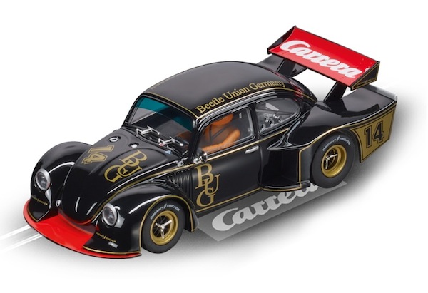 Carrera 30820 VW Käfer “Group 5″ Race 4 “BUG” in gold D132