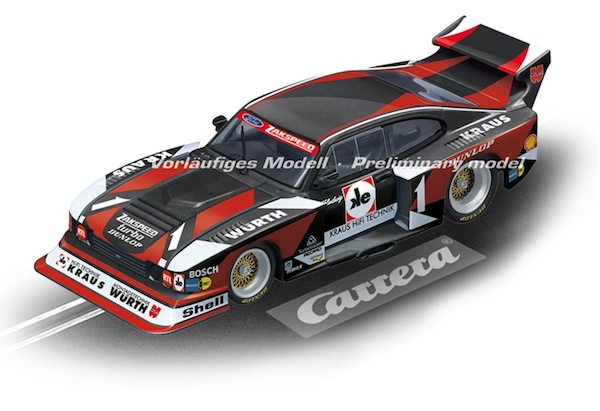Carrera 30816 Ford Capri Zakspeed Turbo “Würth-Kraus-Zakspeed, No.01” D132