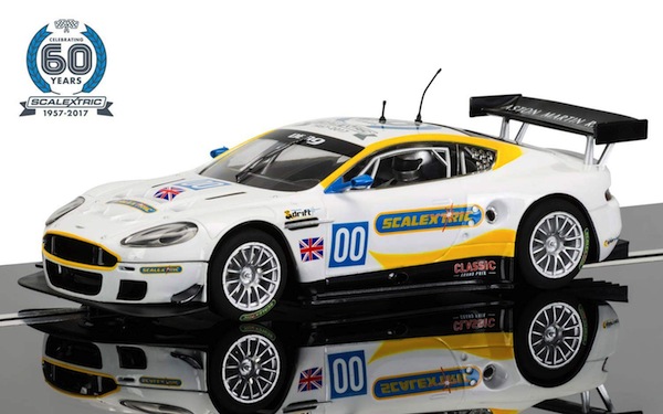 Scalextric C3830A 60th Anniversary Collection car No. 2,2000s, Aston Martin DBR9 Ltd. Ed. (C)